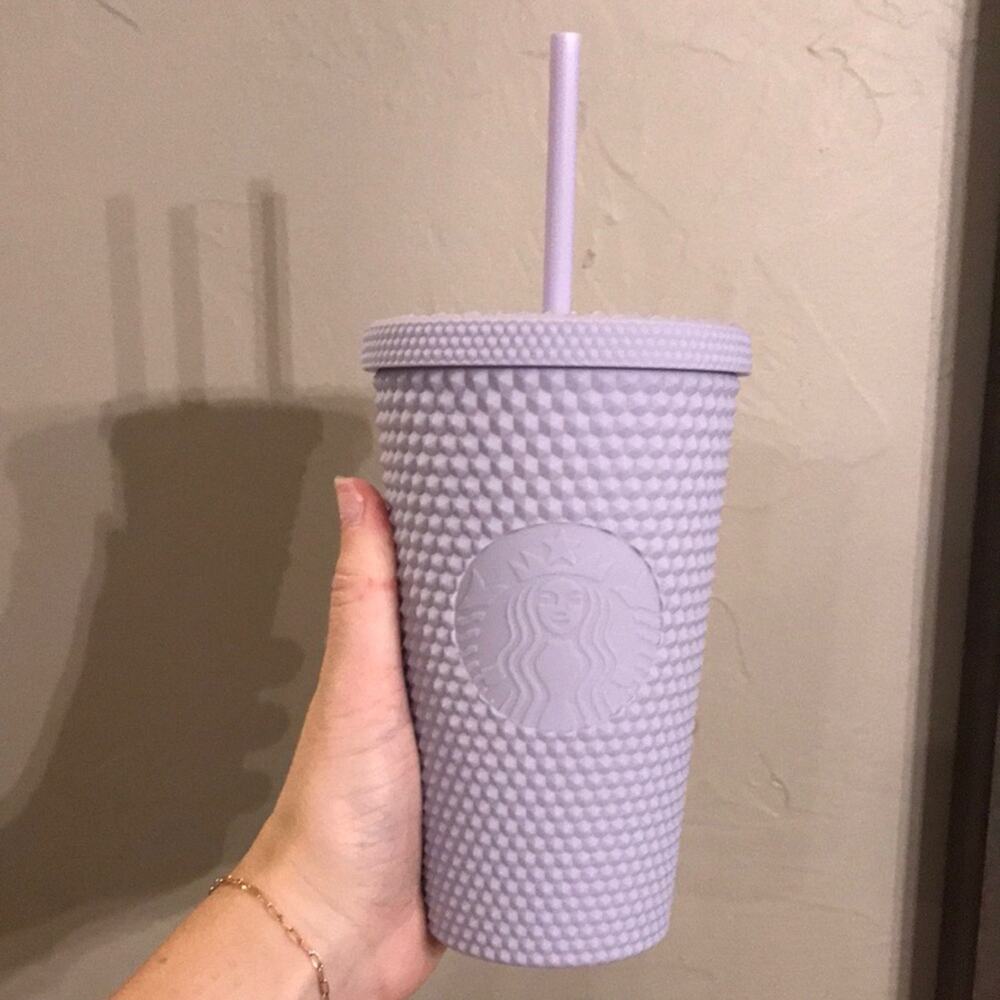 NWT Starbucks Purple Studded Tumbler